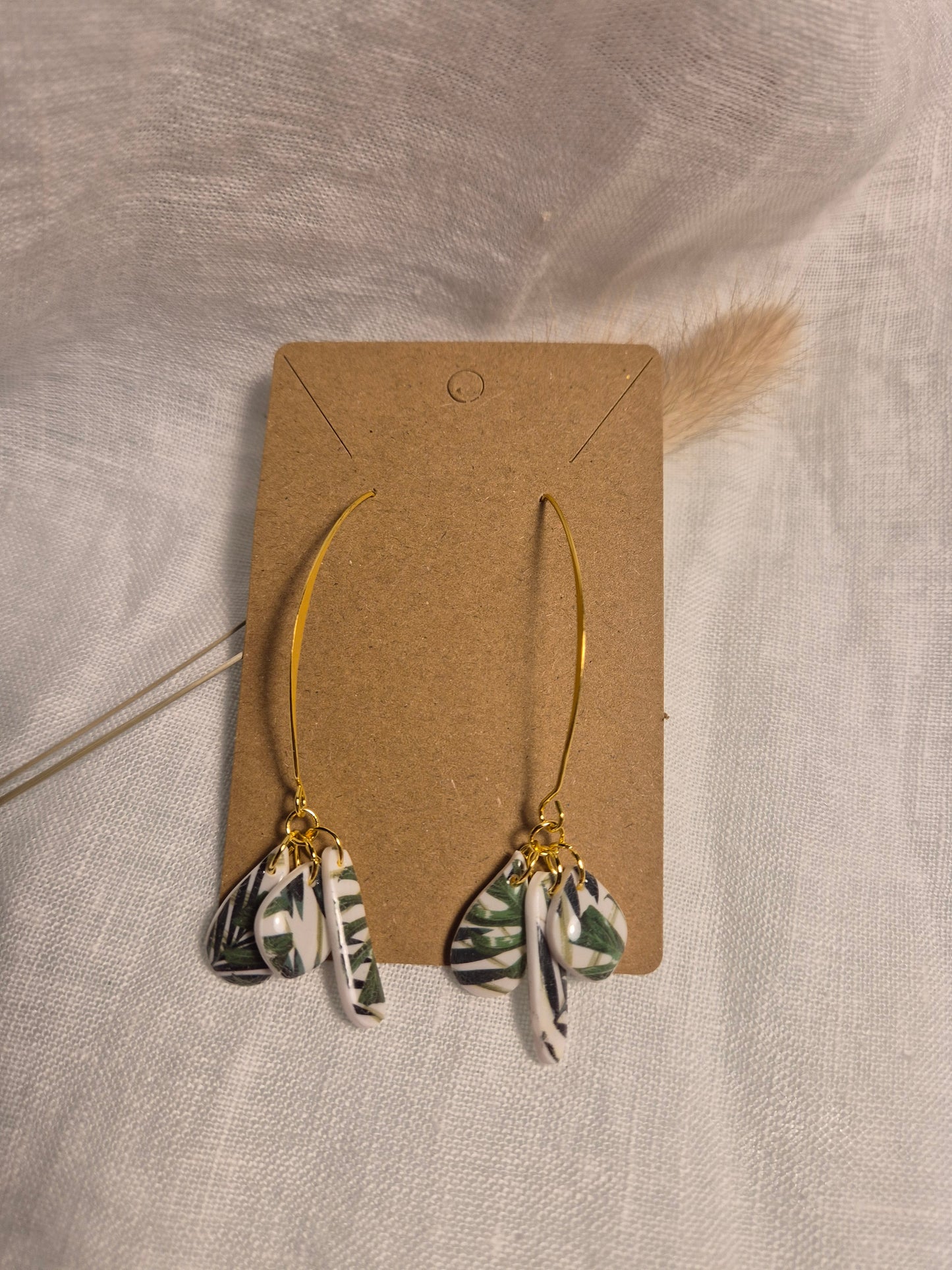 Boucle d'oreille 7,5cm