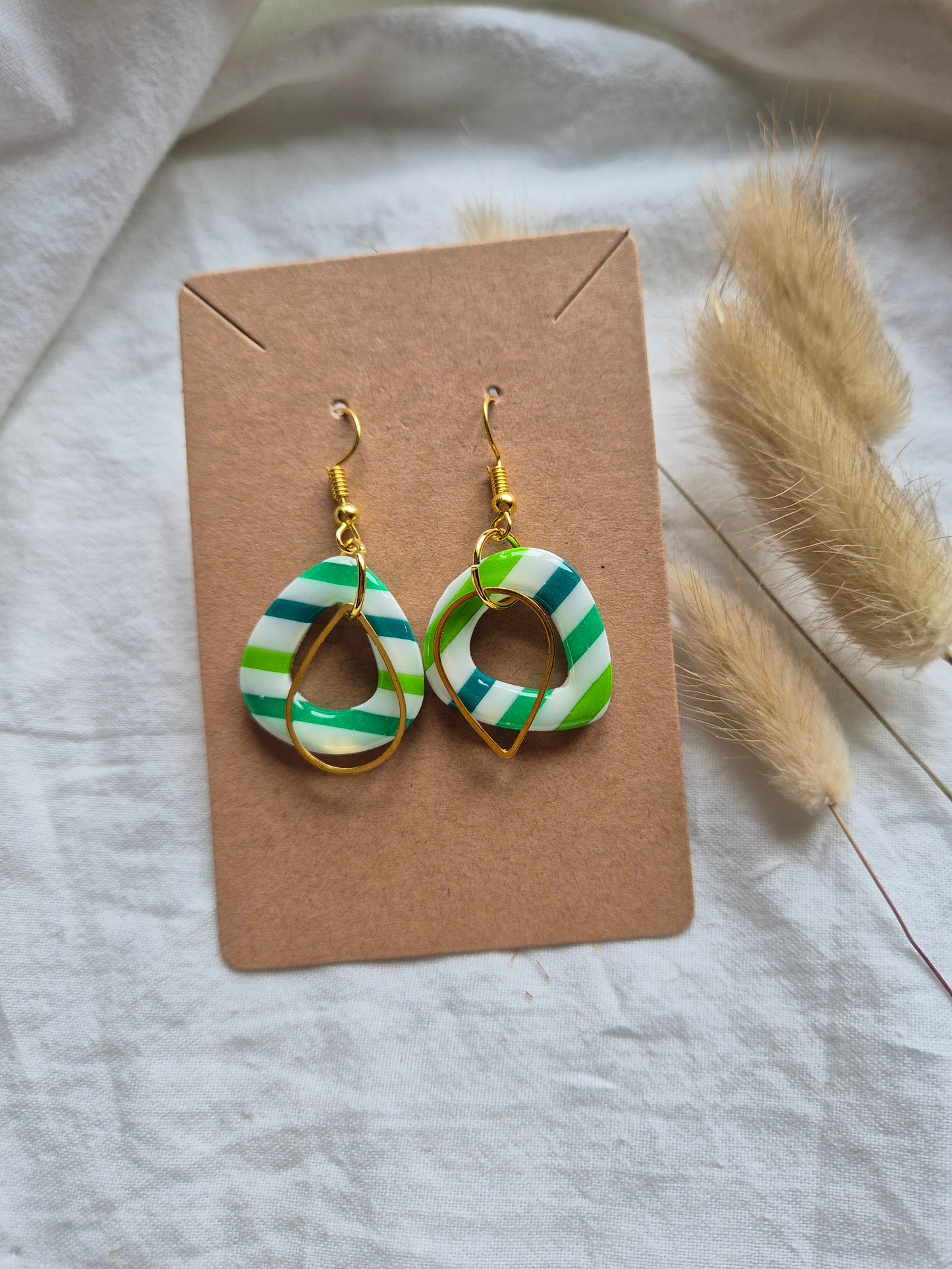 Boucle d'oreille 4,5cm