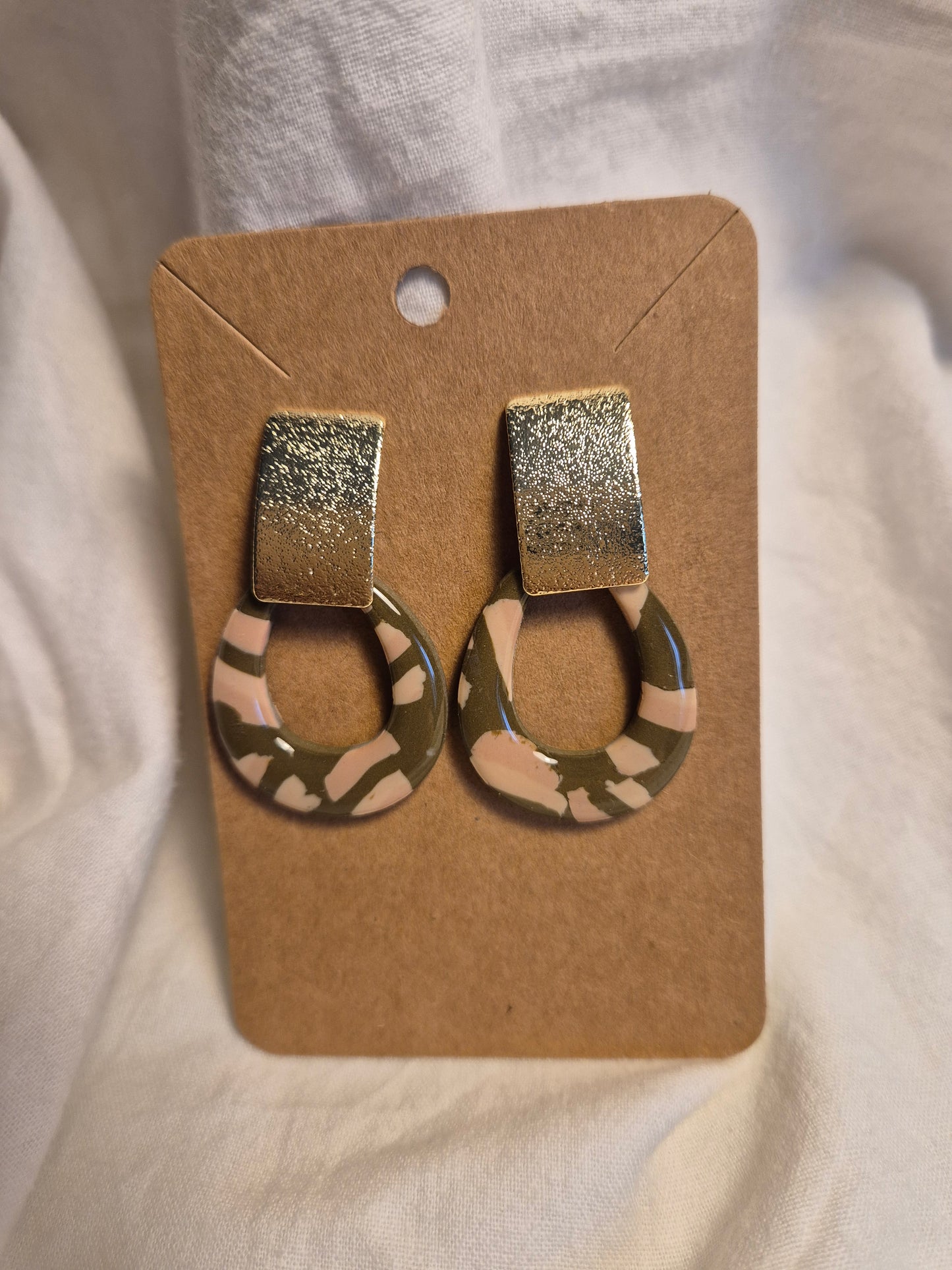 Boucle d'oreille 4,5cm