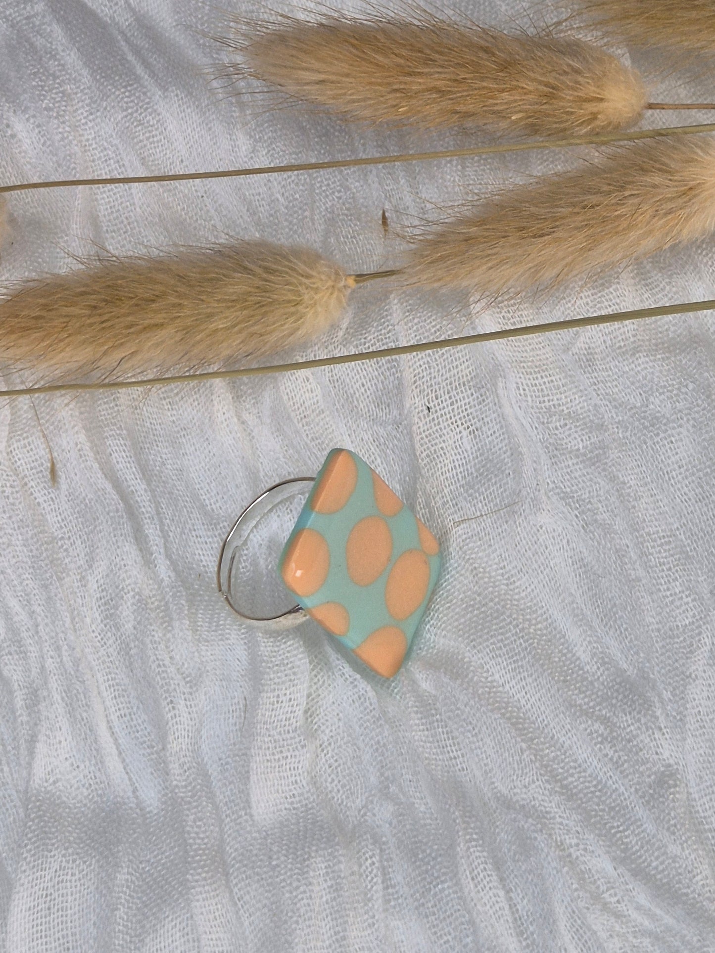 Bague ajustable 2,5cm ×1,5cm