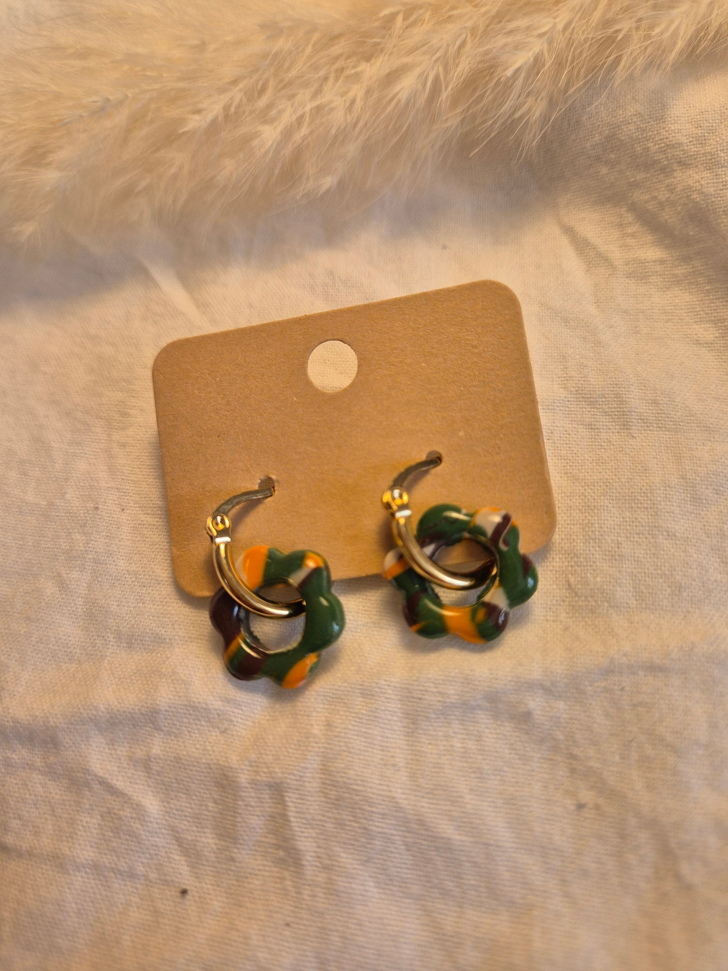 Boucle d'oreille 2,5cm