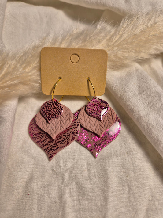 Boucle d'oreille 6cm