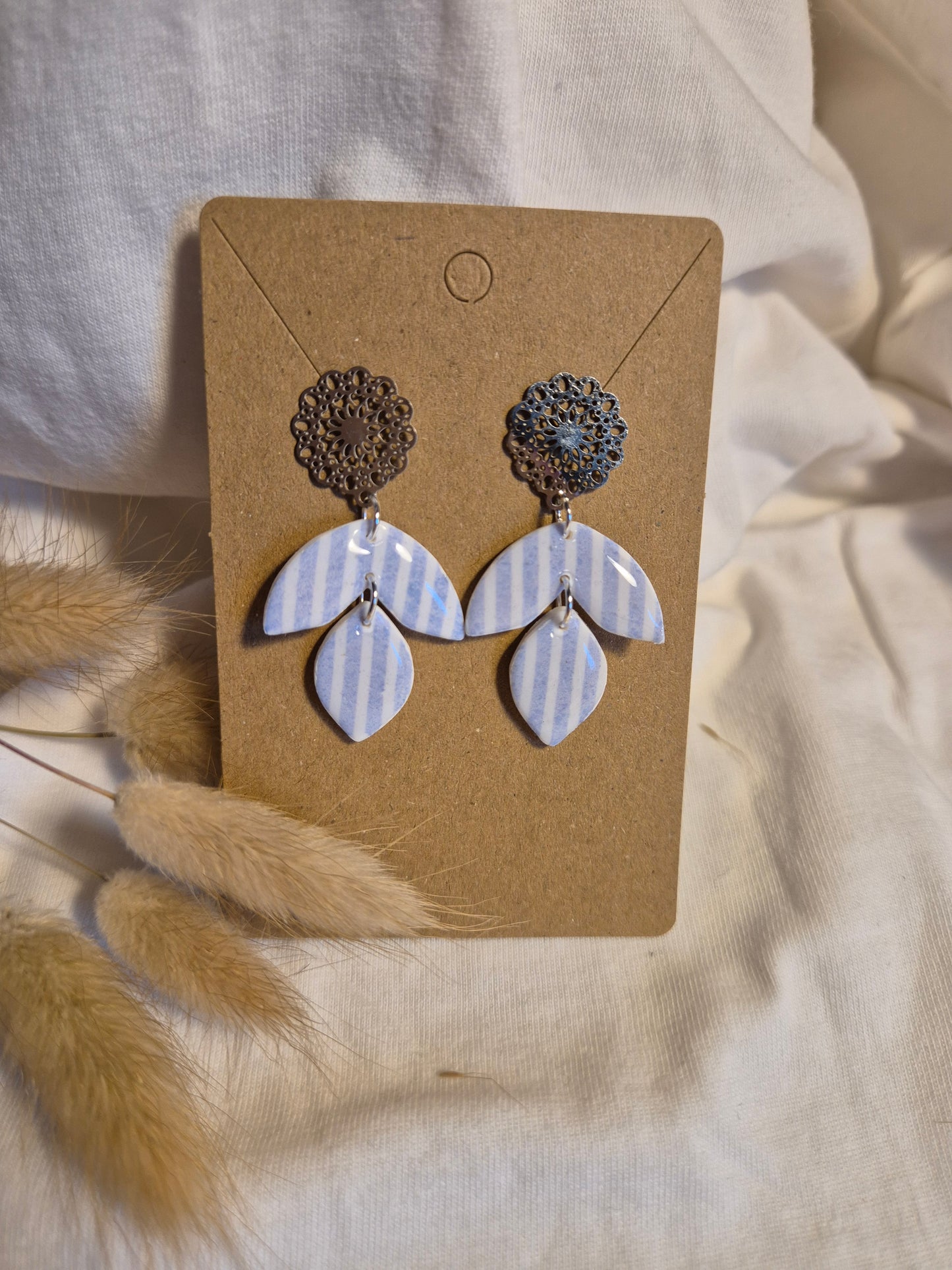 Boucle d'oreille 4,5cm