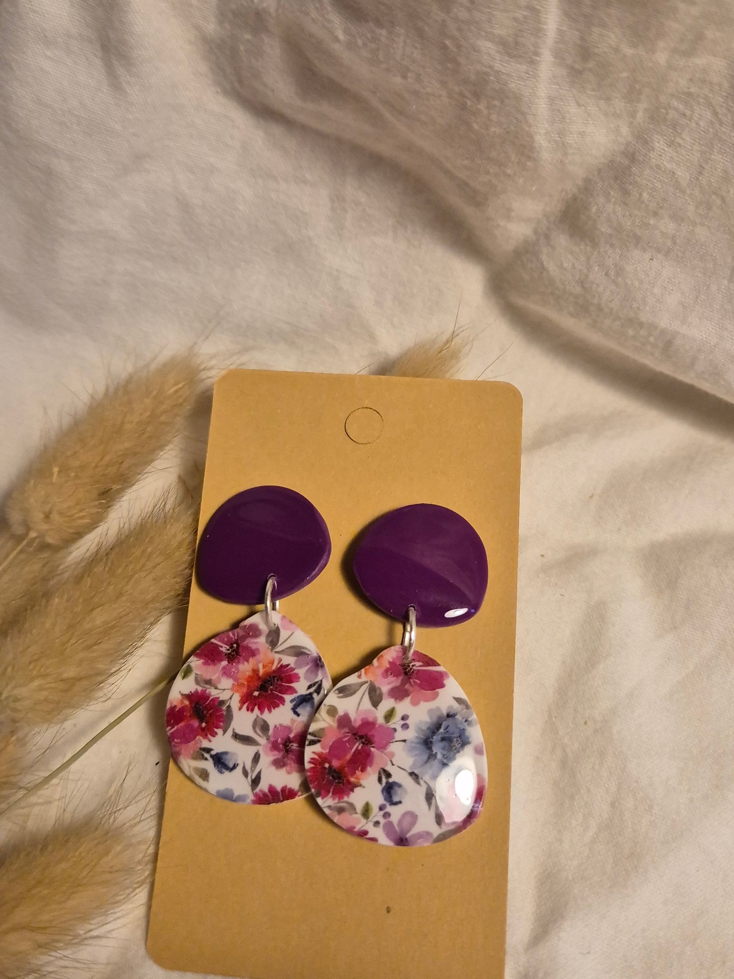 Boucle d'oreille 5cm