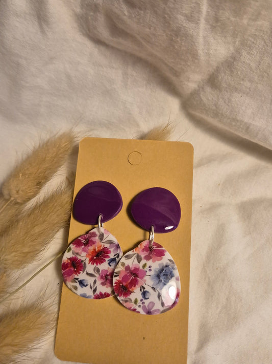 Boucle d'oreille 5cm