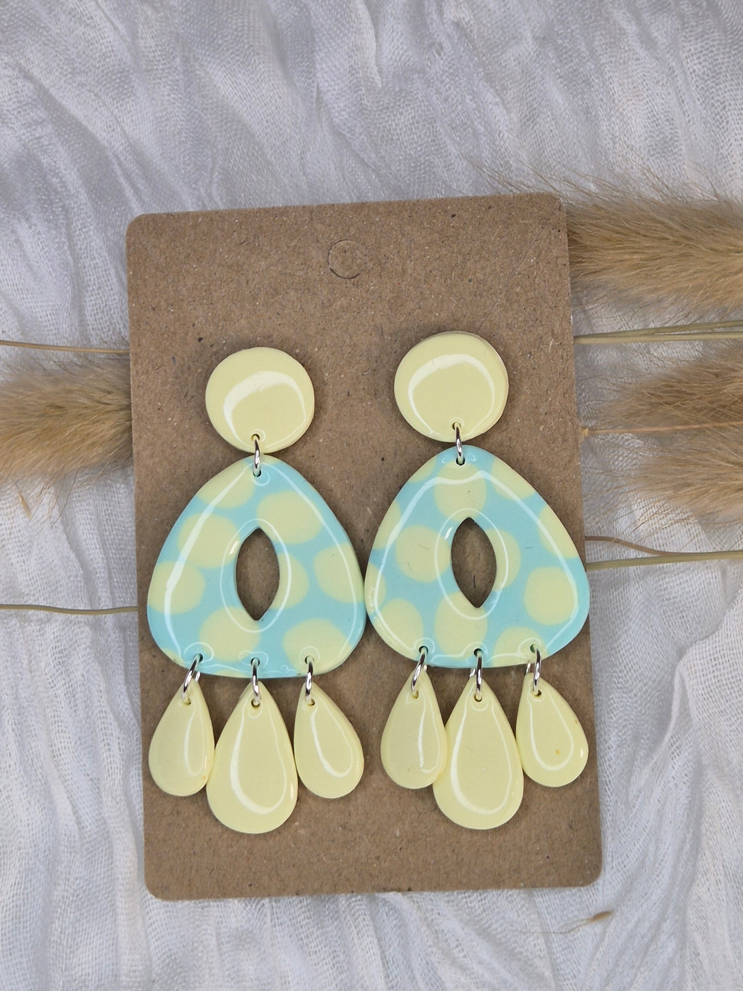 Boucle d'oreille 6,5cm
