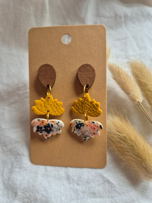 Boucle d'oreille 4,5cm