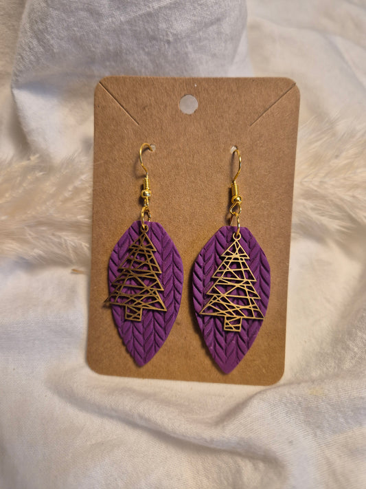 Boucle d'oreille 6,5cm