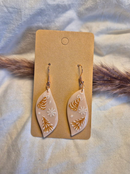 Boucle d'oreille 6cm