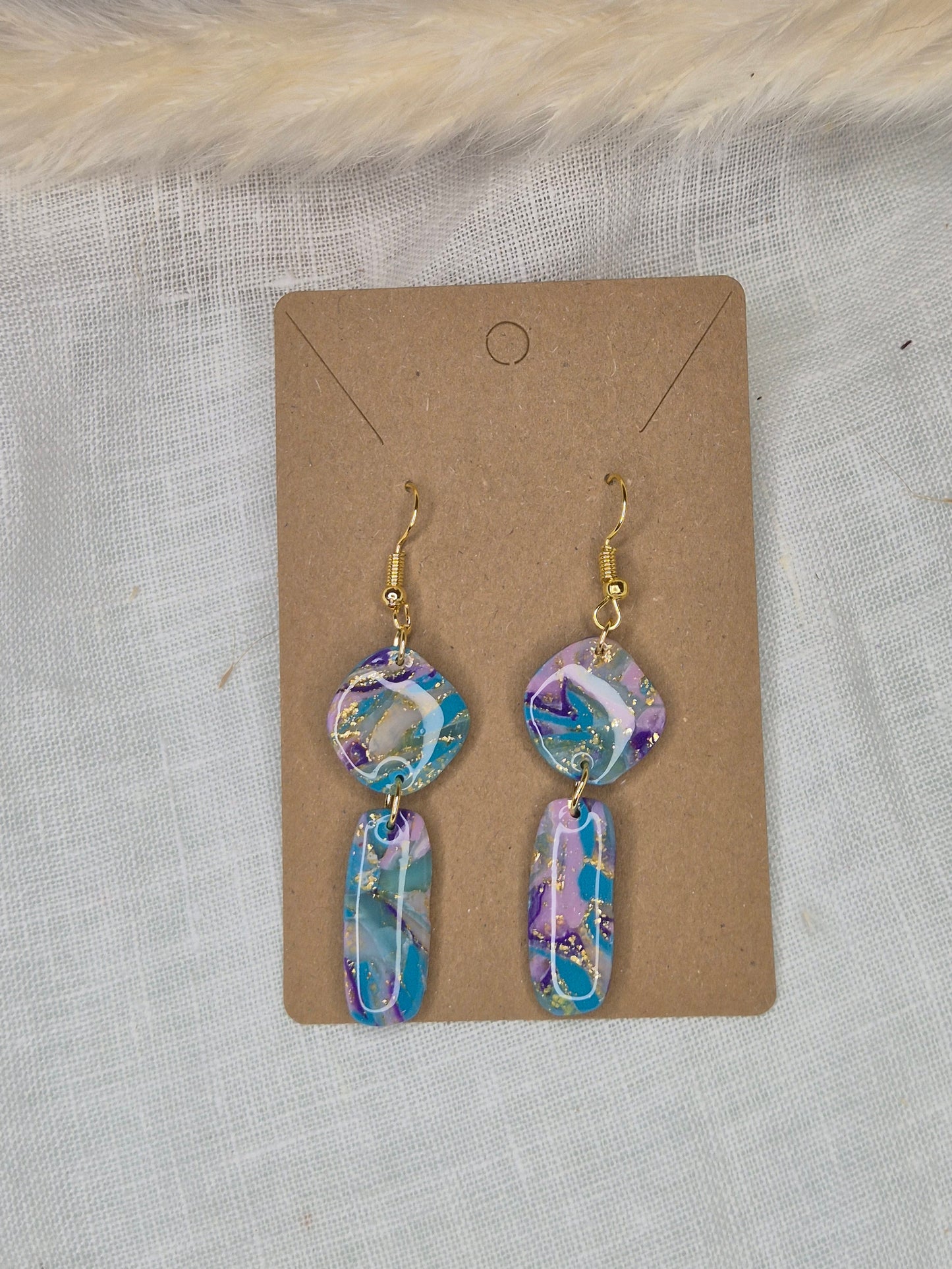 Boucle d'oreille 6,5cm