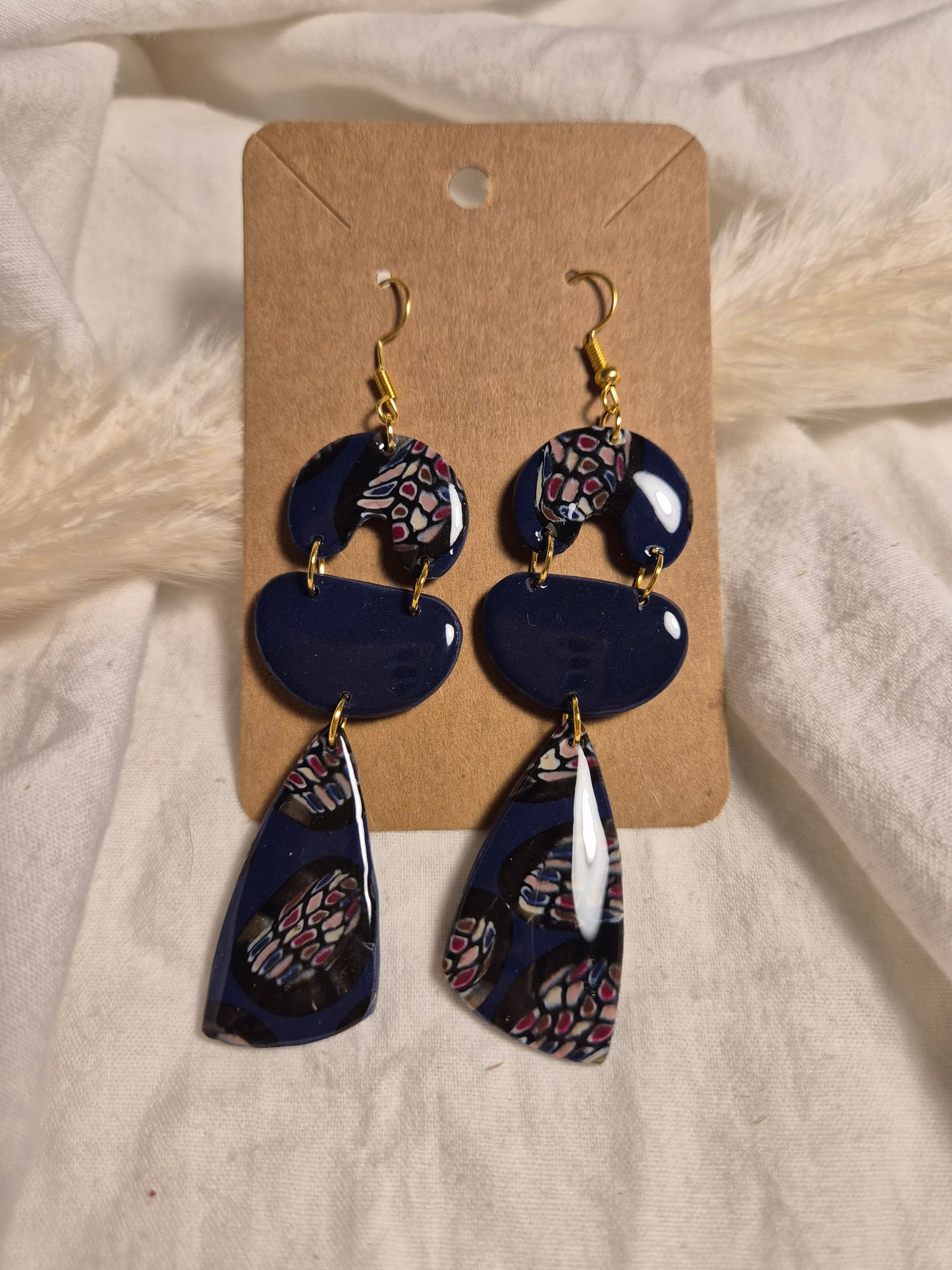 Boucle d'oreille 9,5cm