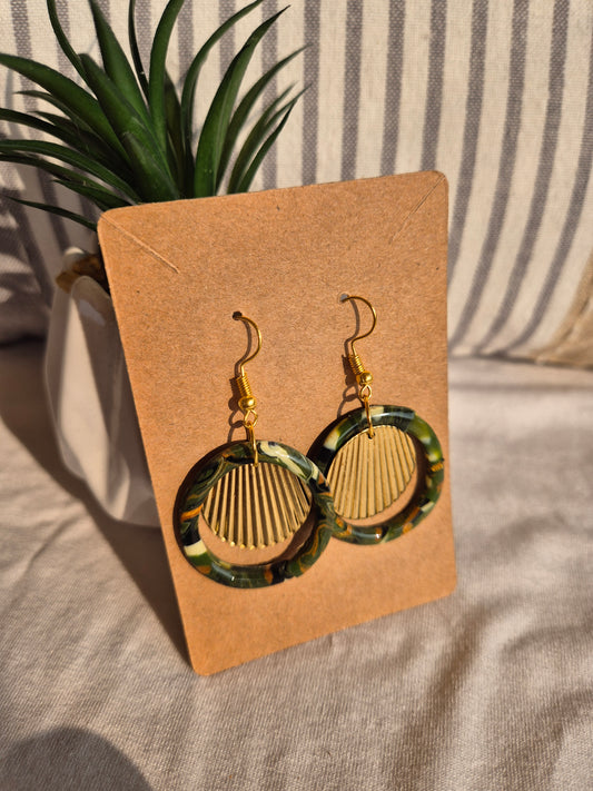 Boucle d'oreille 5cm