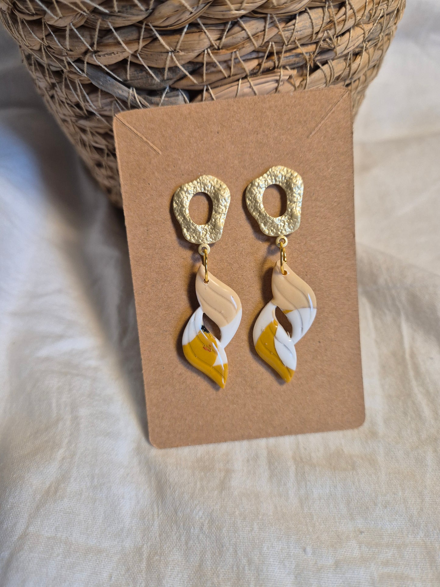 Boucle d'oreille 6cm