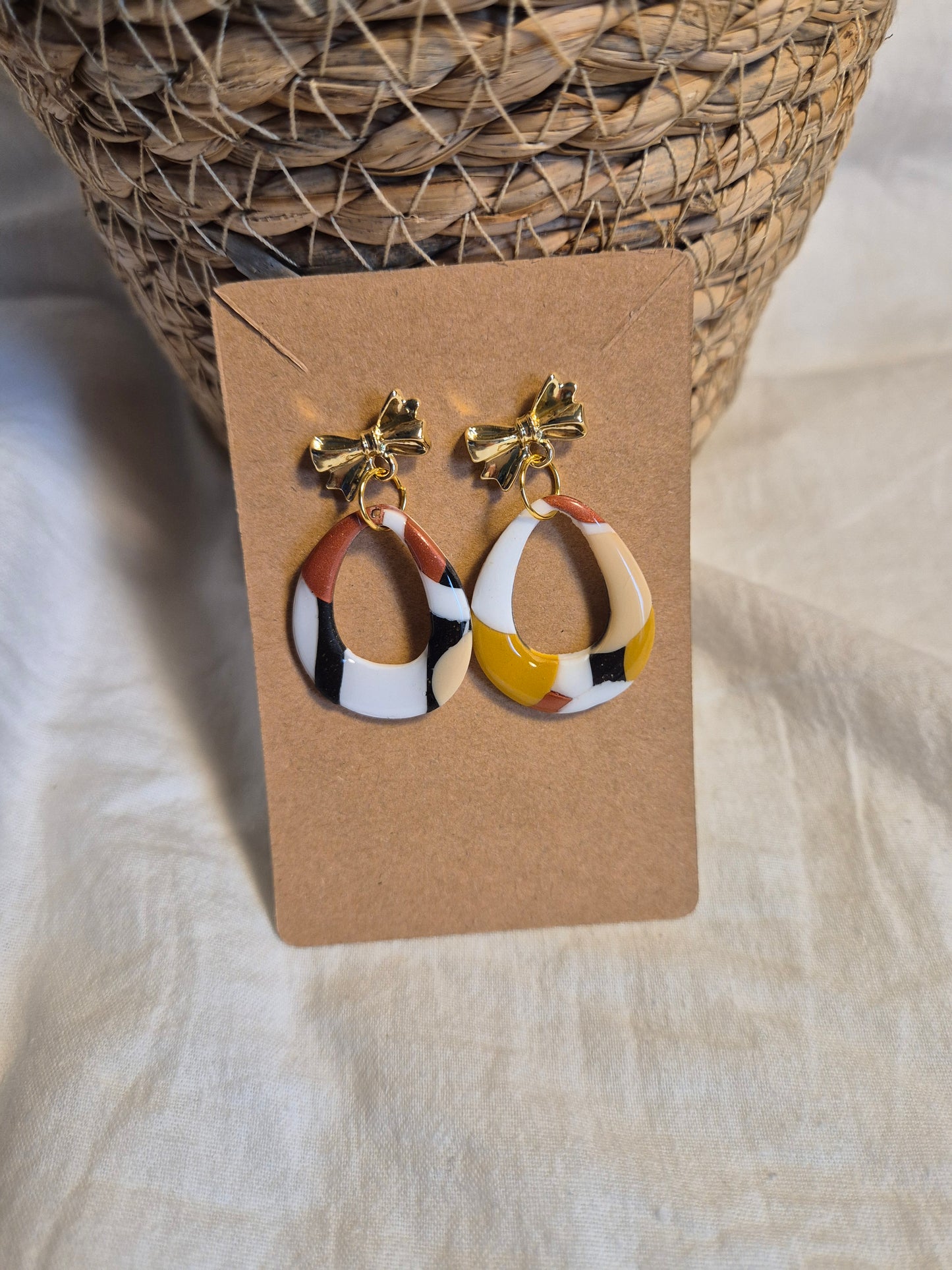 Boucle d'oreille 4cm