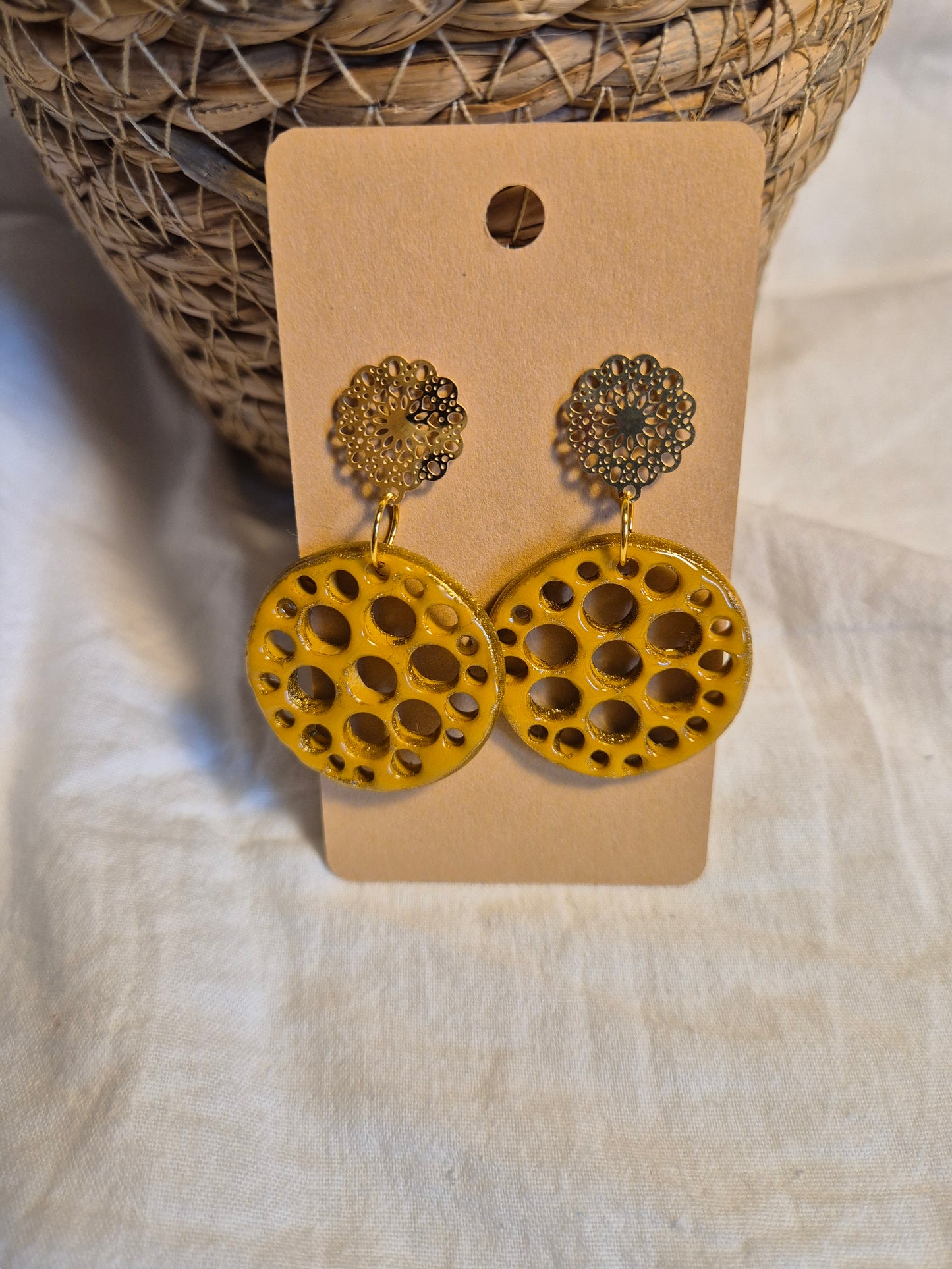 Boucle d'oreille 5cm