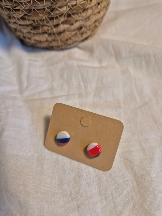 Boucle d'oreille 0,8cm