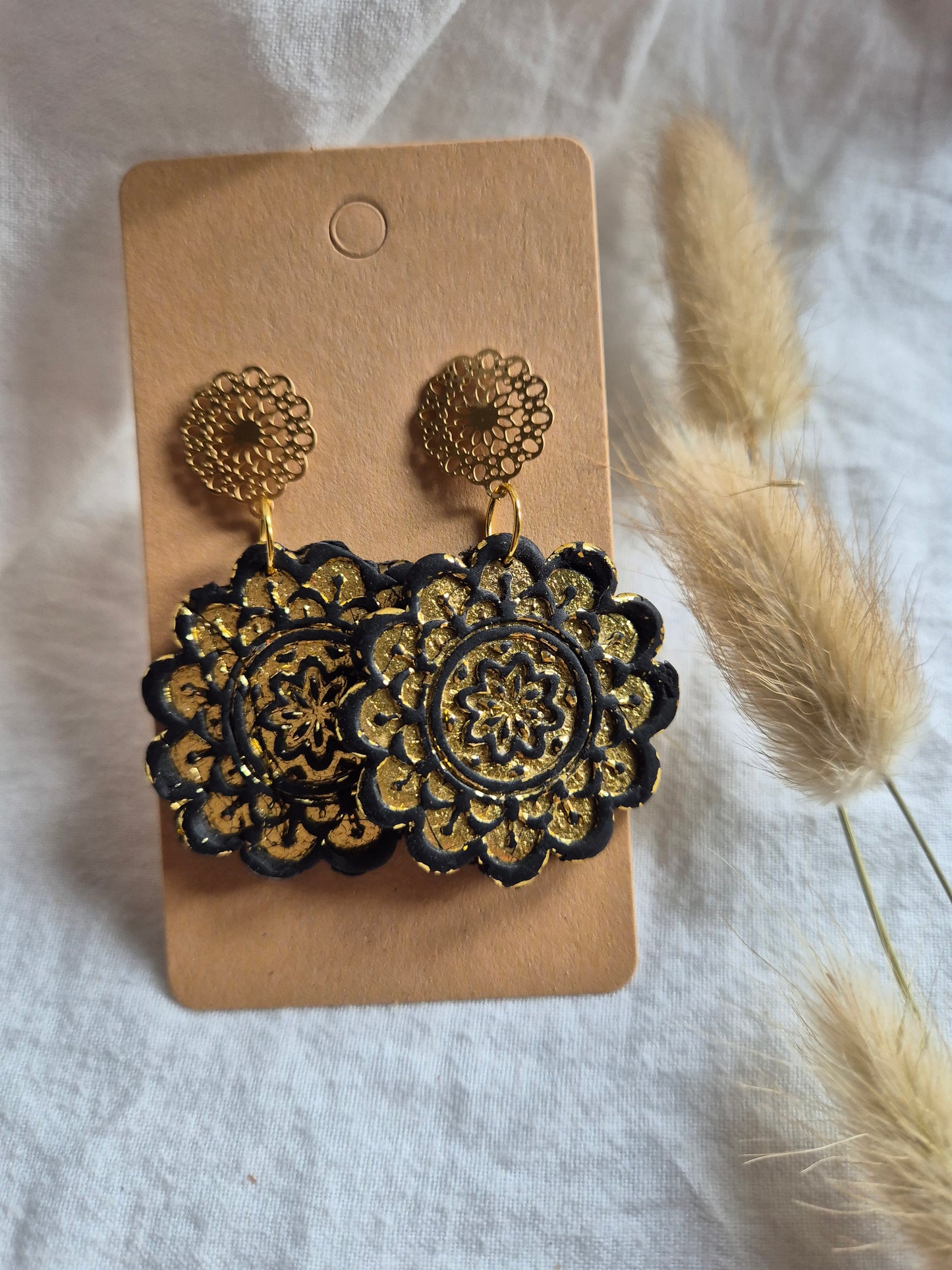 Boucle d'oreille 5,5cm