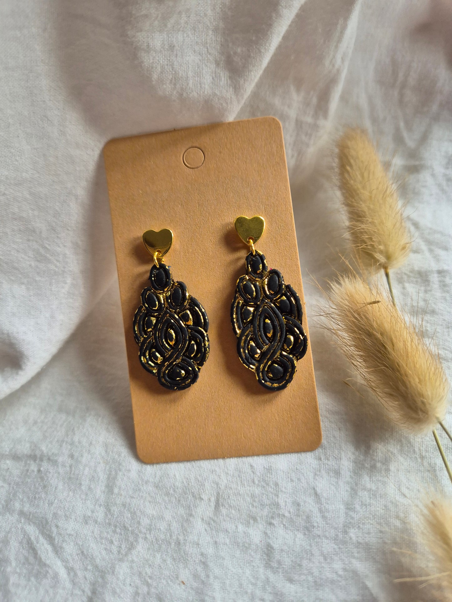 Boucle d'oreille 4,5cm