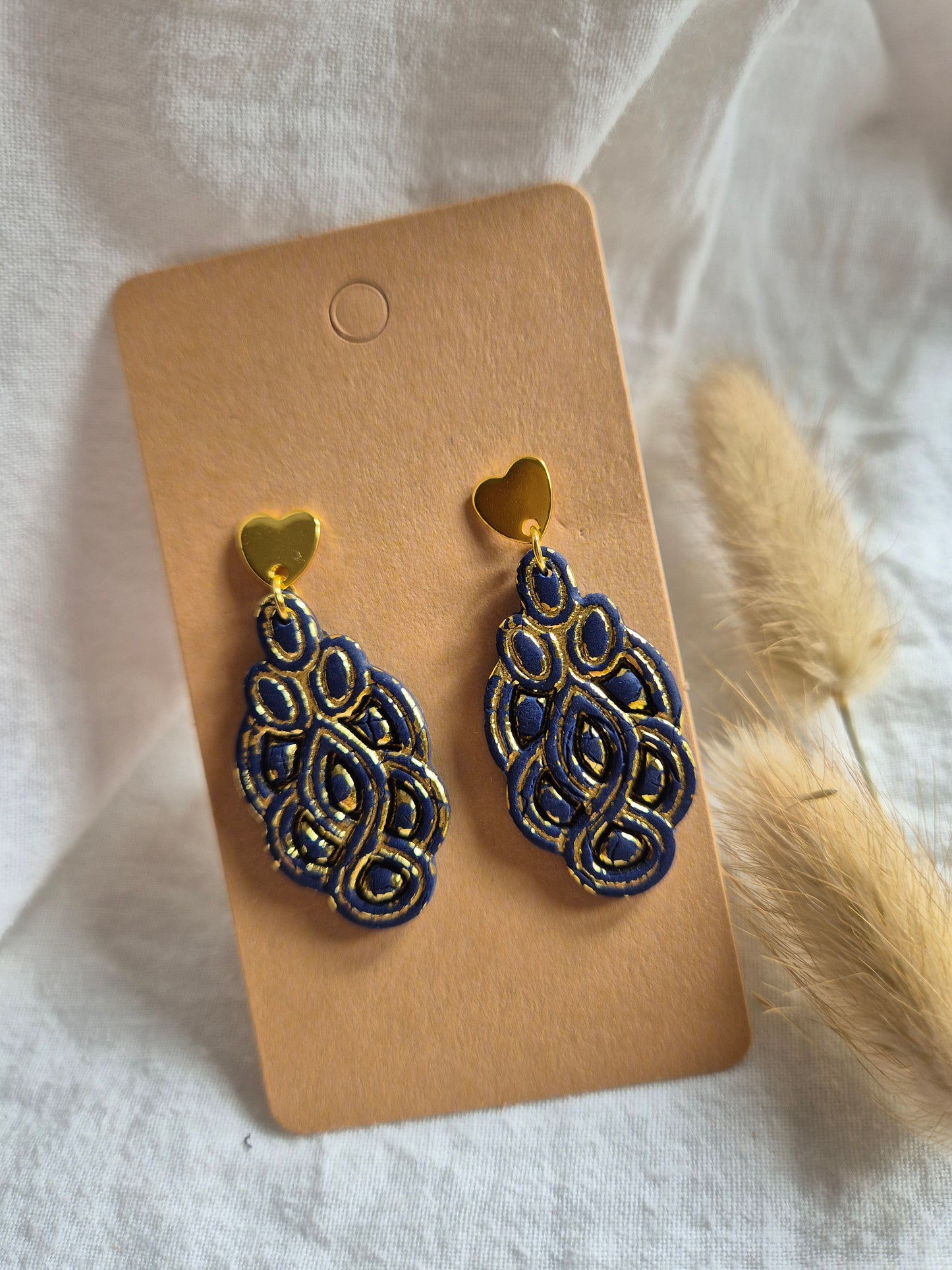 Boucle d'oreille 4,5cm