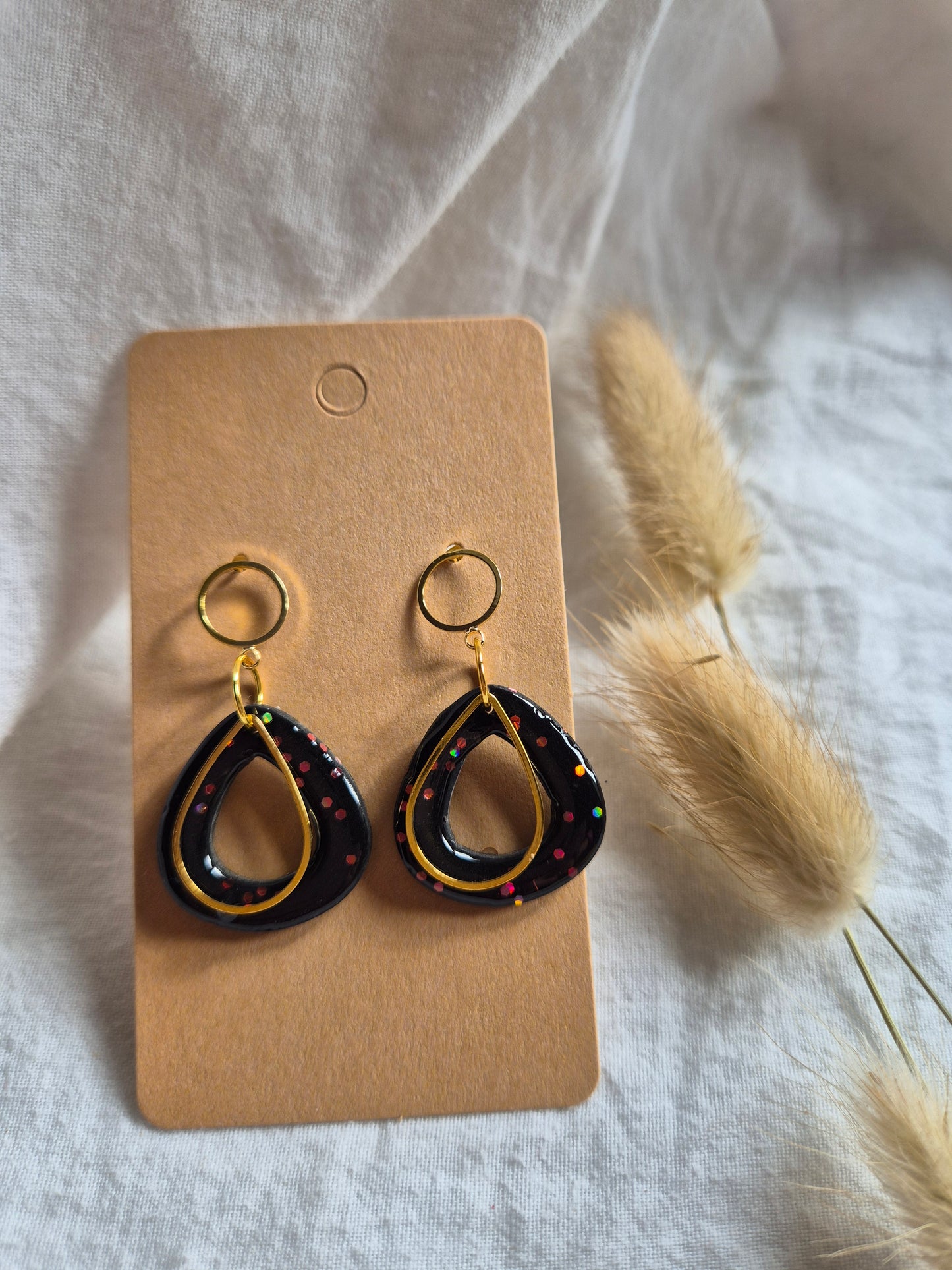 Boucle d'oreille 4cm