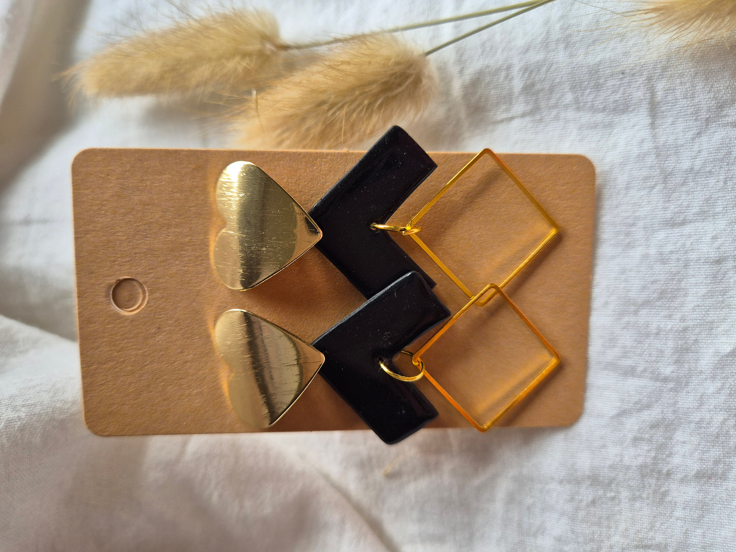 Boucle d'oreille 6cm