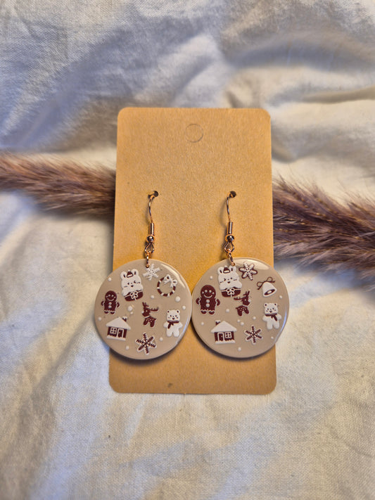 Boucle d'oreille 5cm