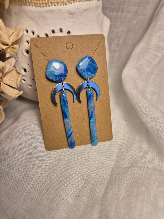 Boucle d'oreille 7,5cm