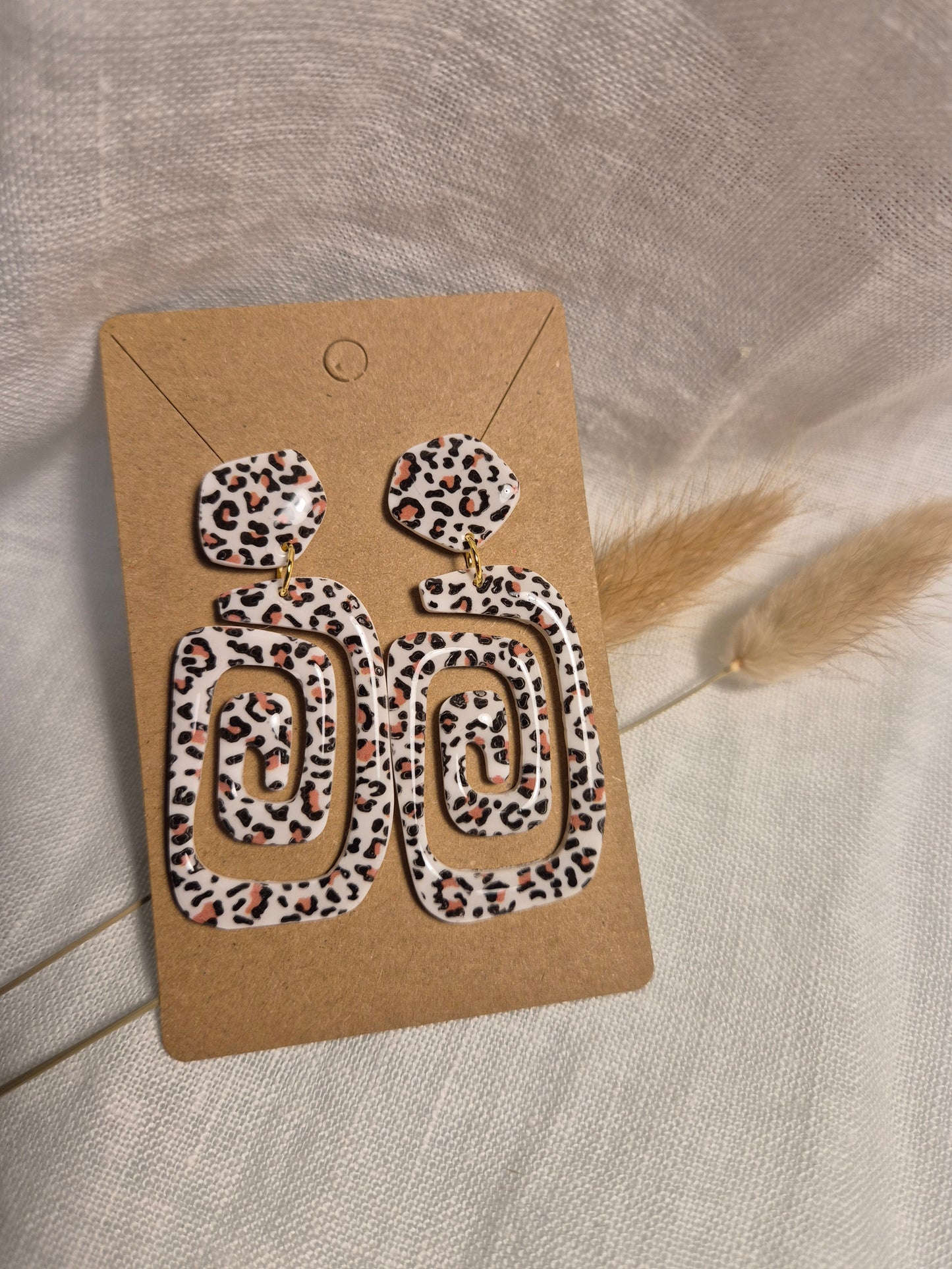 Boucle d'oreille 5,5cm