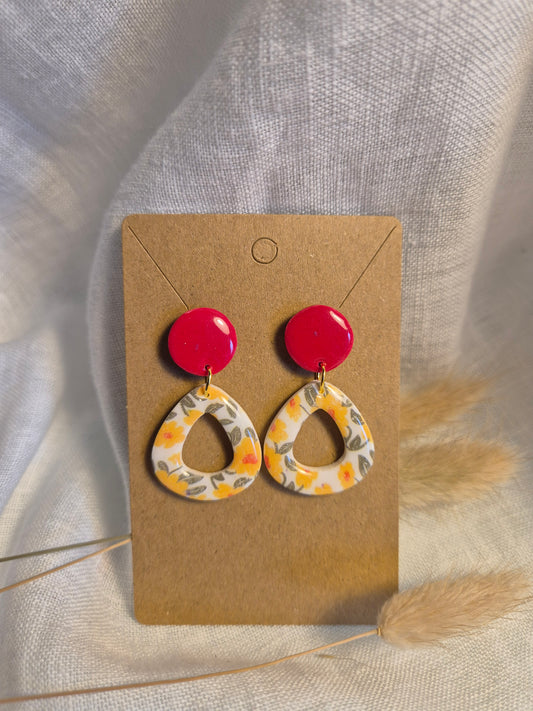 Boucle d'oreille 4cm