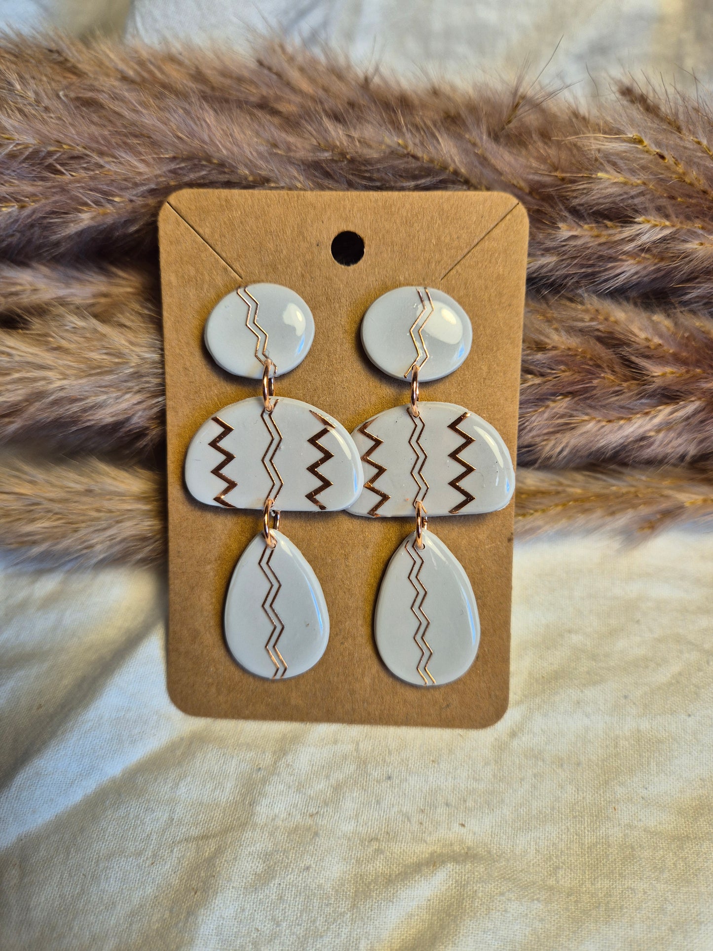 Boucle d'oreille 6,5cm