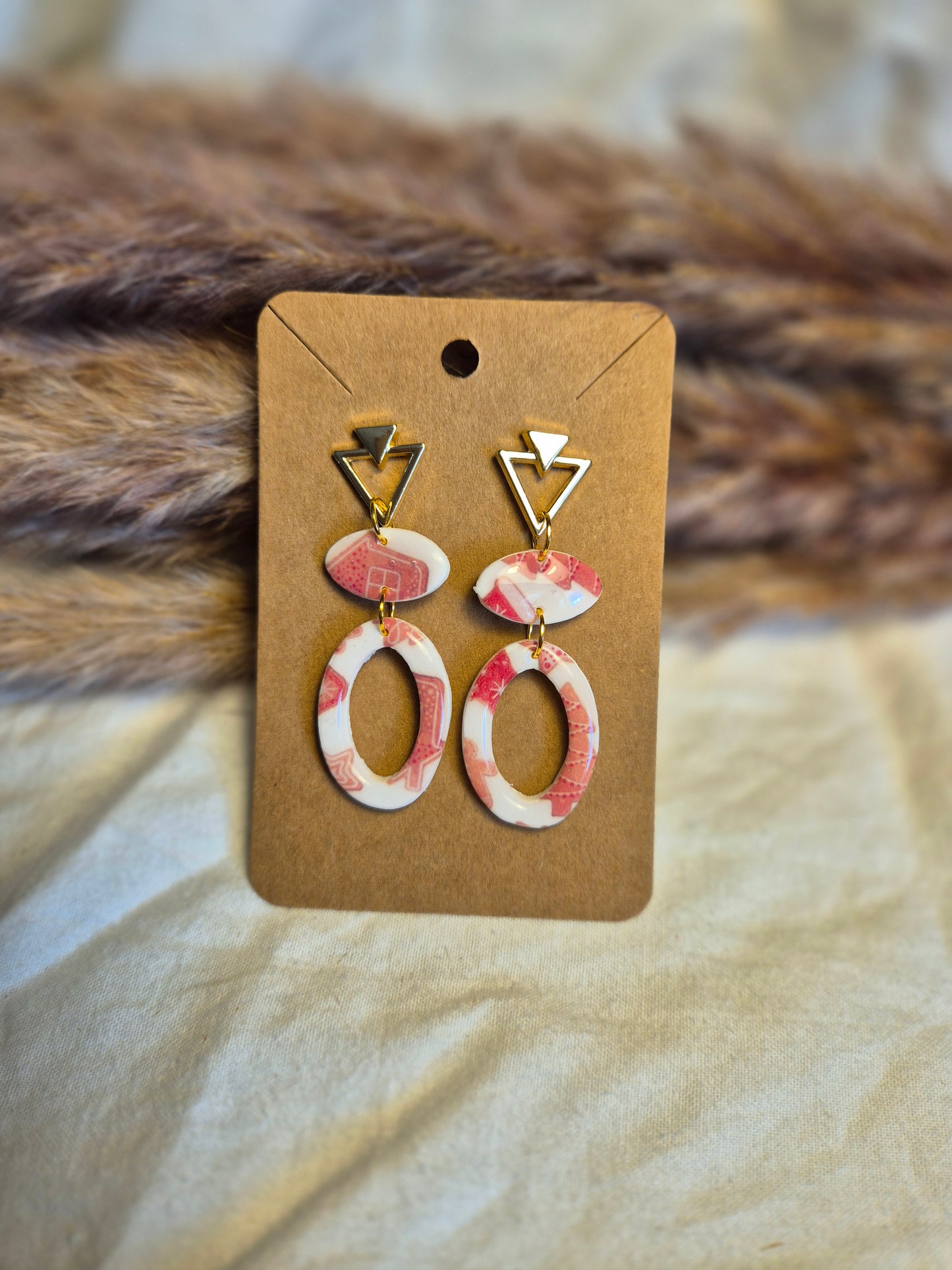 Boucle d'oreille 5,5cm