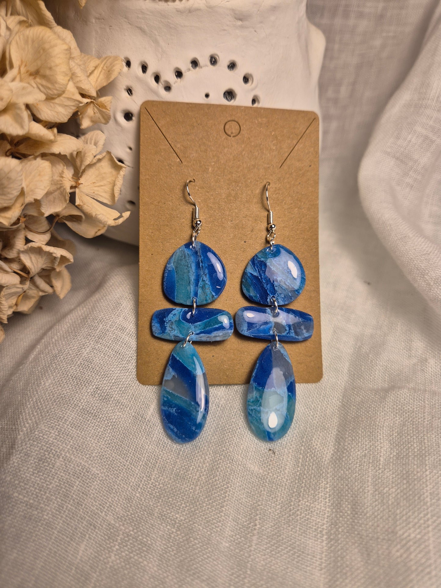 Boucle d'oreille 8,5cm