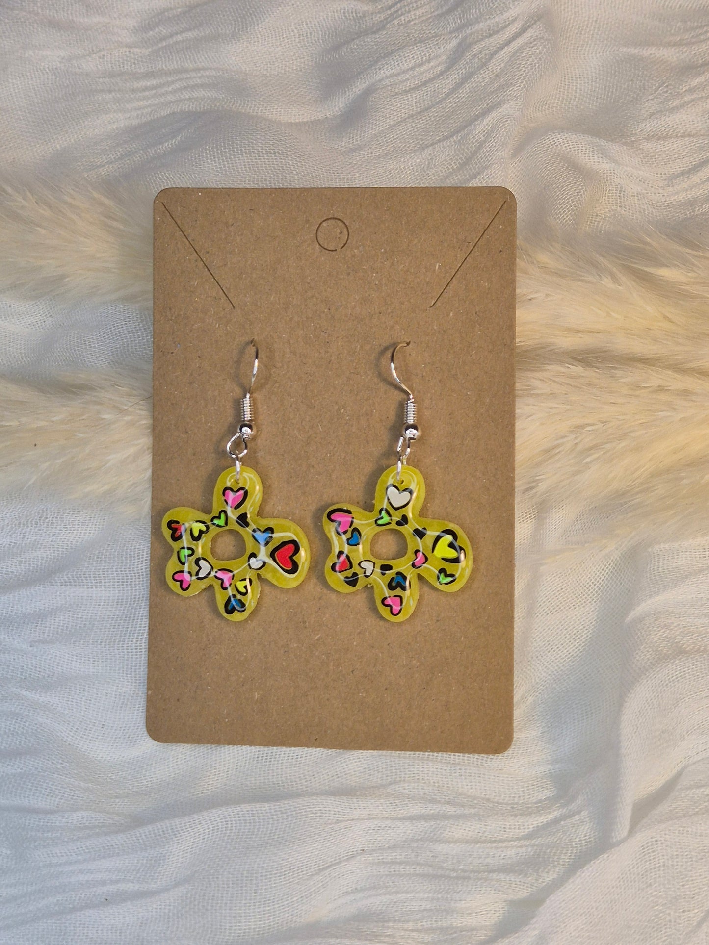 Boucle d'oreille 4,5cm