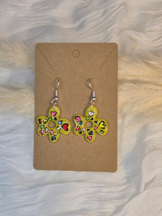 Boucle d'oreille 4,5cm