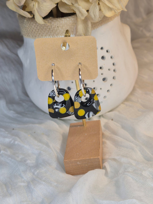 Boucle d'oreille 4,5cm