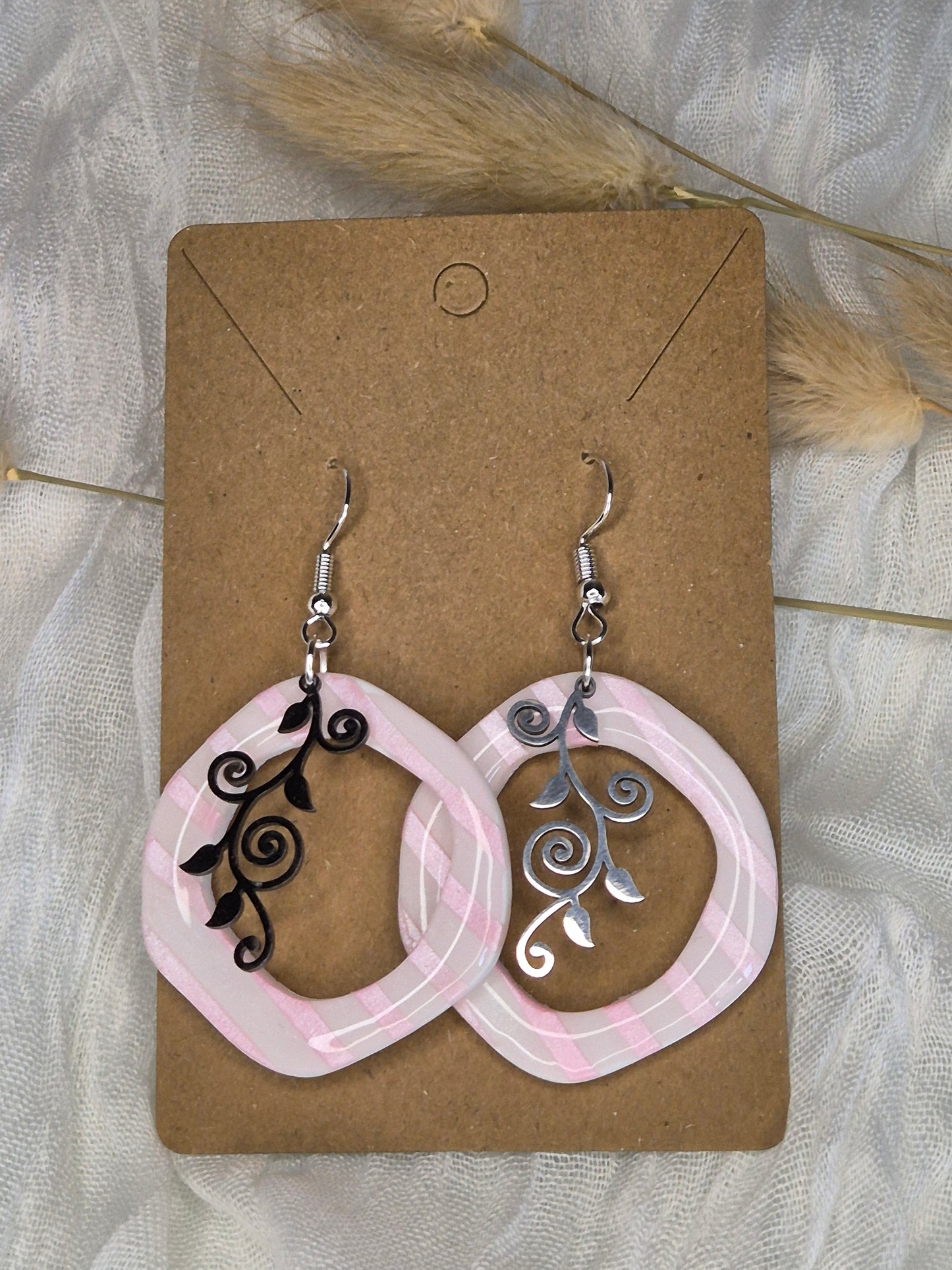 Boucle d'oreille 6cm