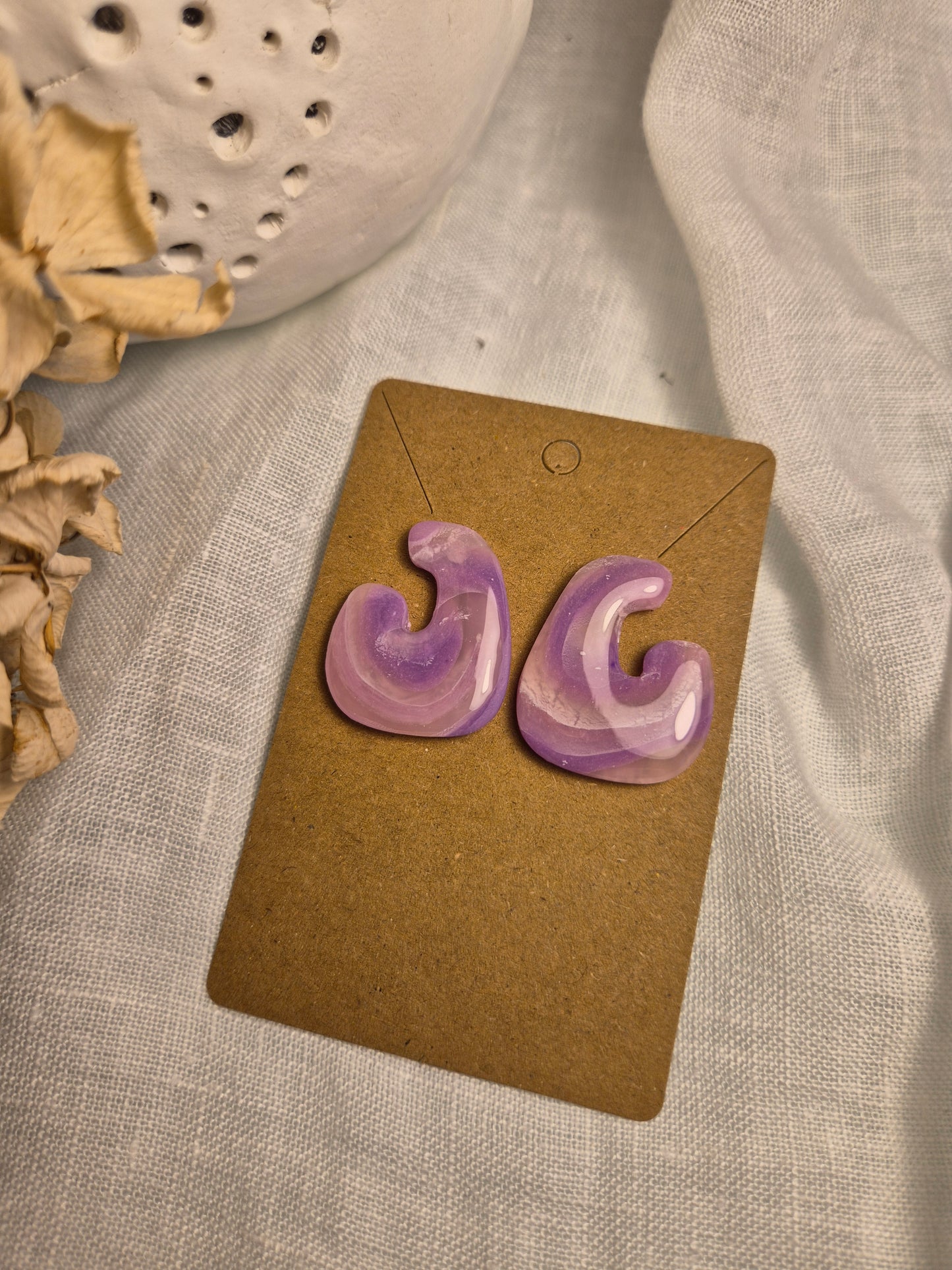 Boucle d'oreille 3cm