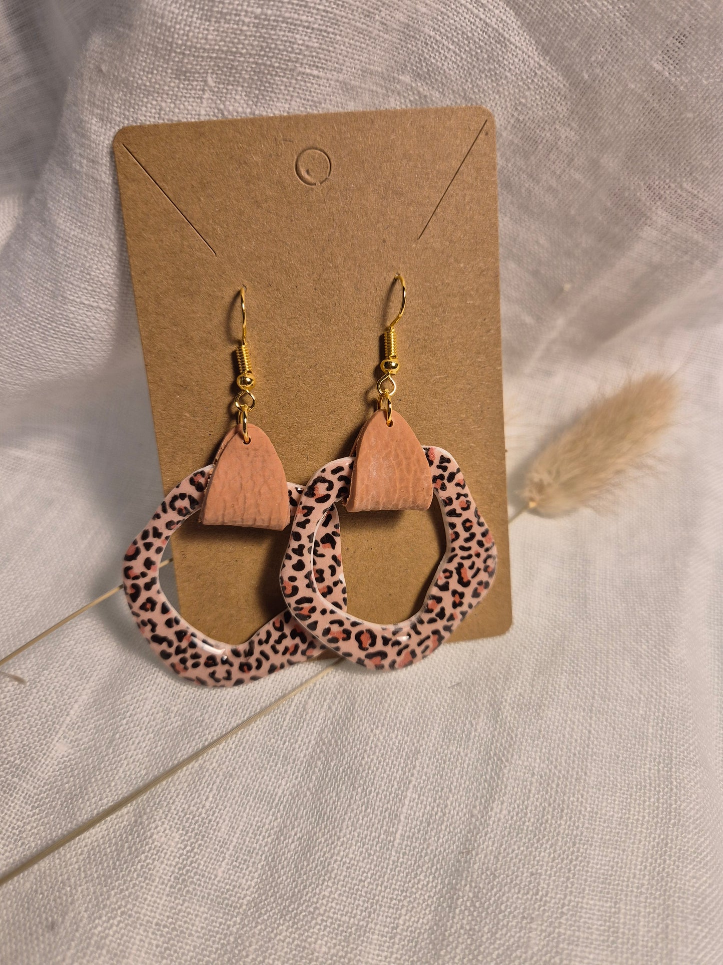 Boucle d'oreille 6,5cm