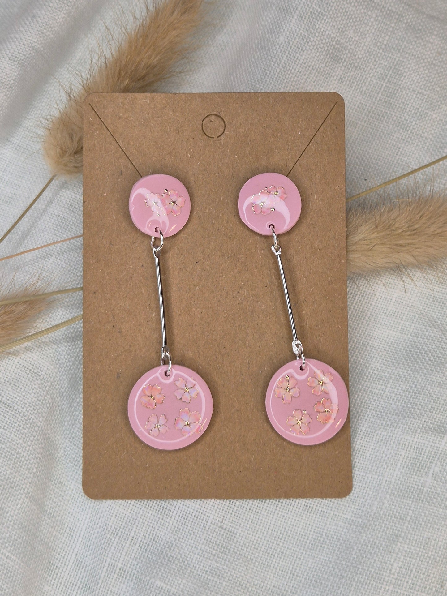 Boucle d'oreille 6cm
