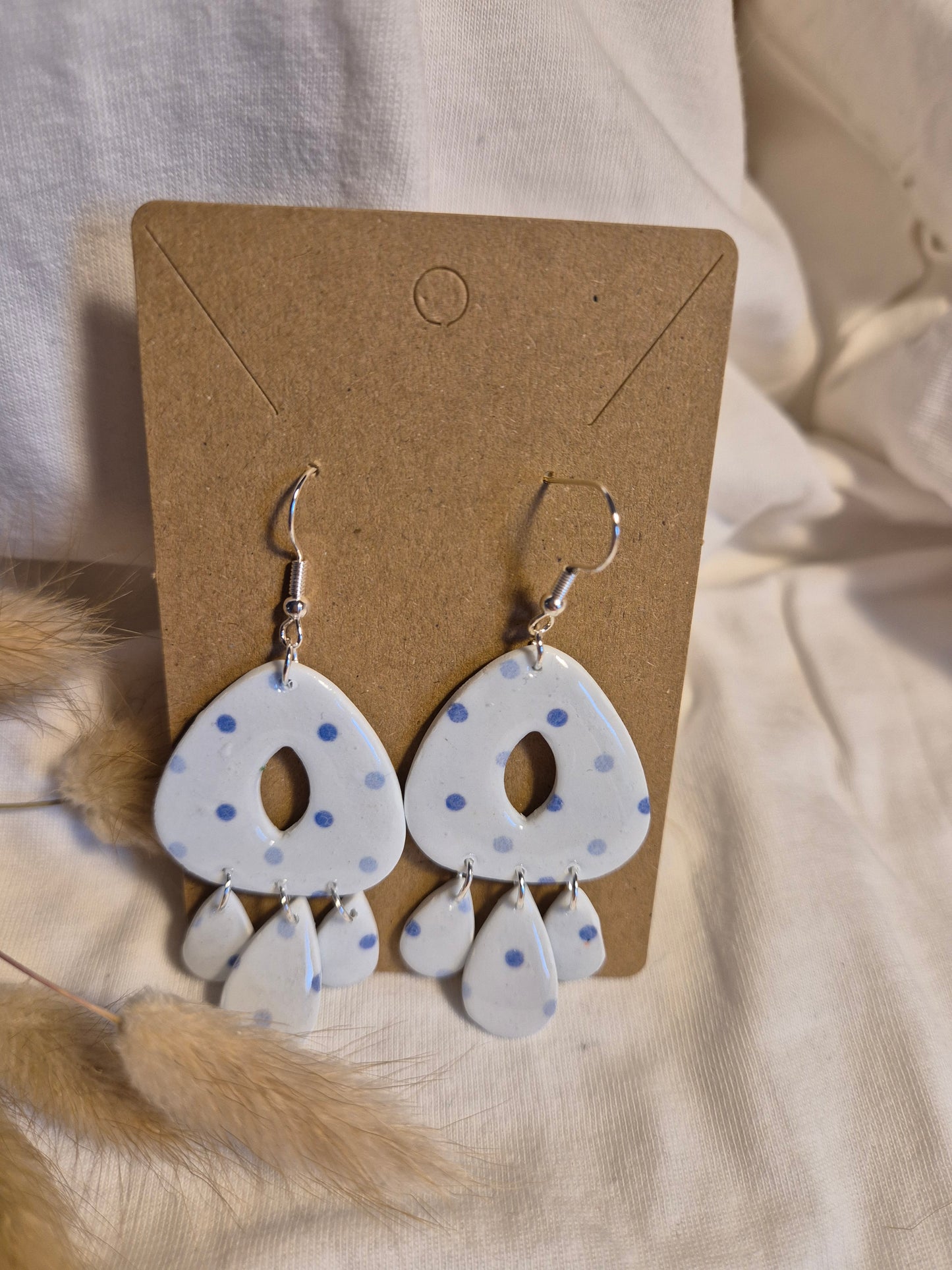 Boucle d'oreille 7cm
