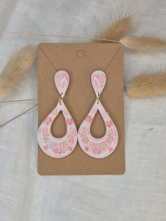 Boucle d'oreille 6cm
