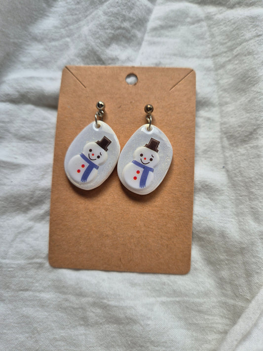 Boucle d'oreille 4cm