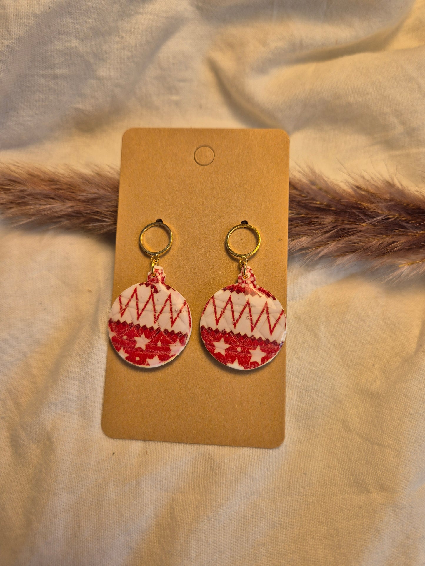 Boucle d'oreille 4cm