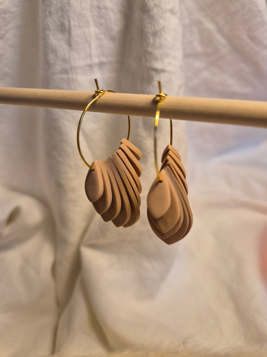 Boucle d'oreille 5,5cm