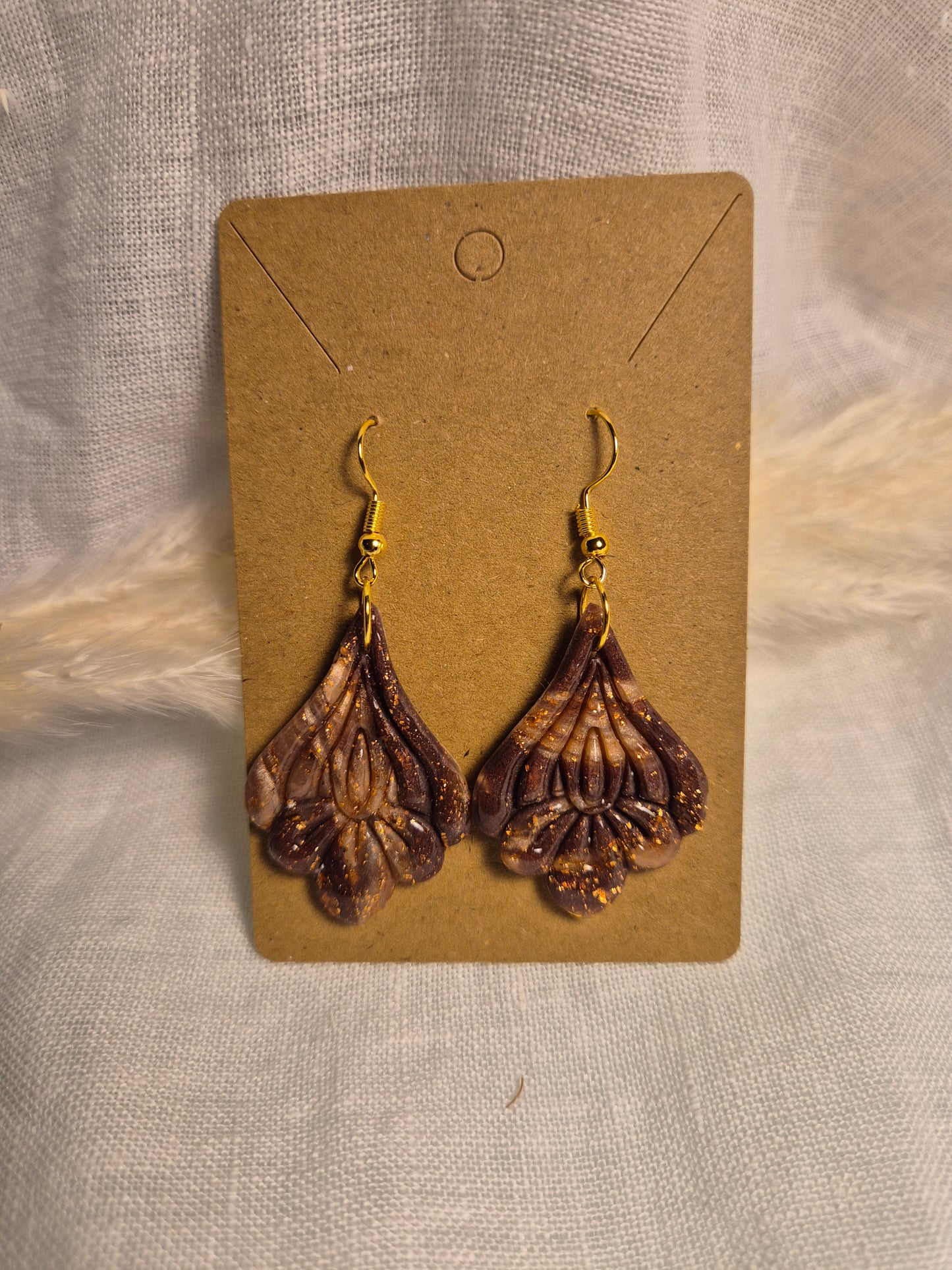 Boucle d'oreille 6cm