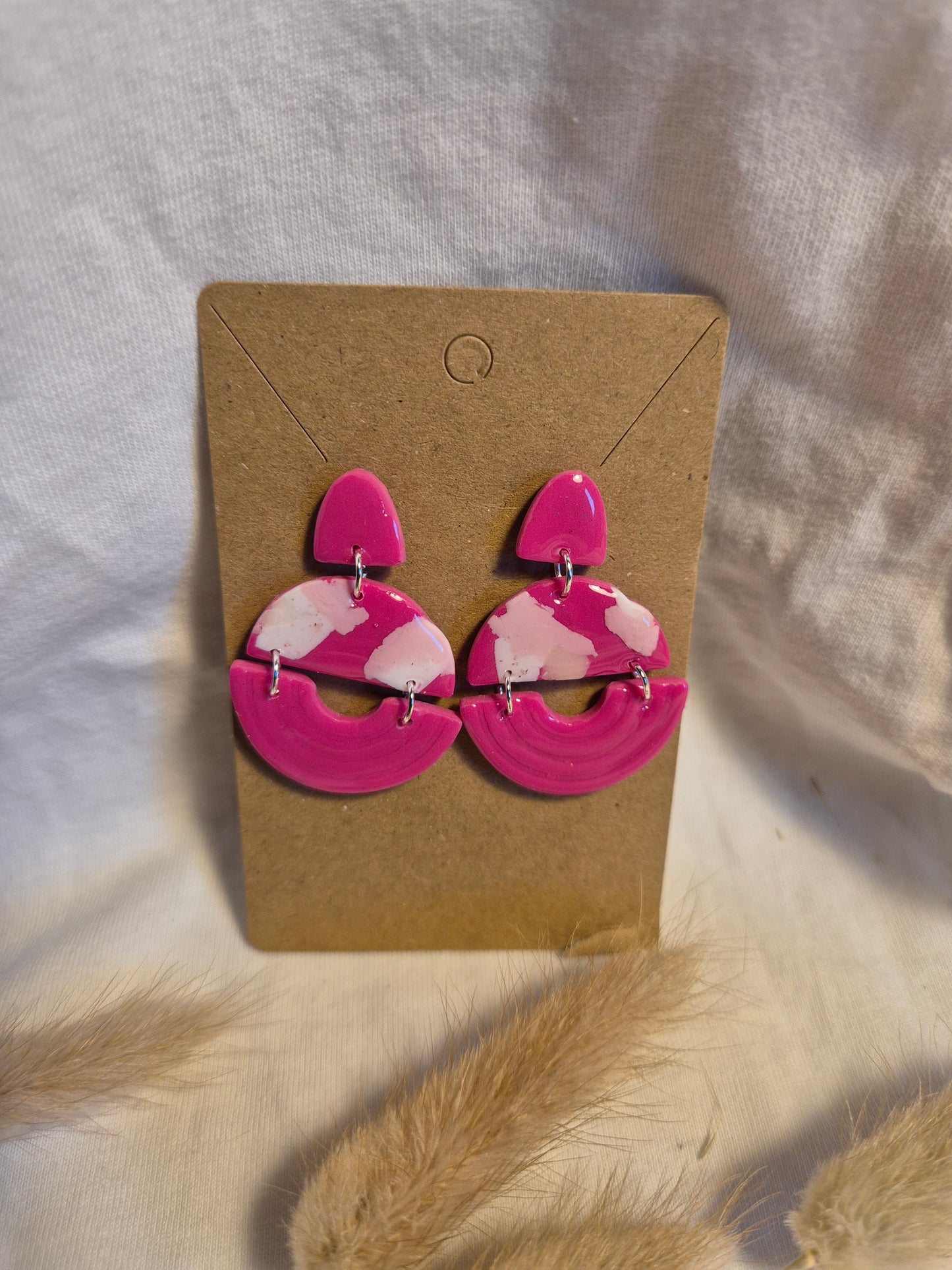Boucle d'oreille 4cm