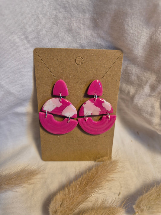 Boucle d'oreille 4cm