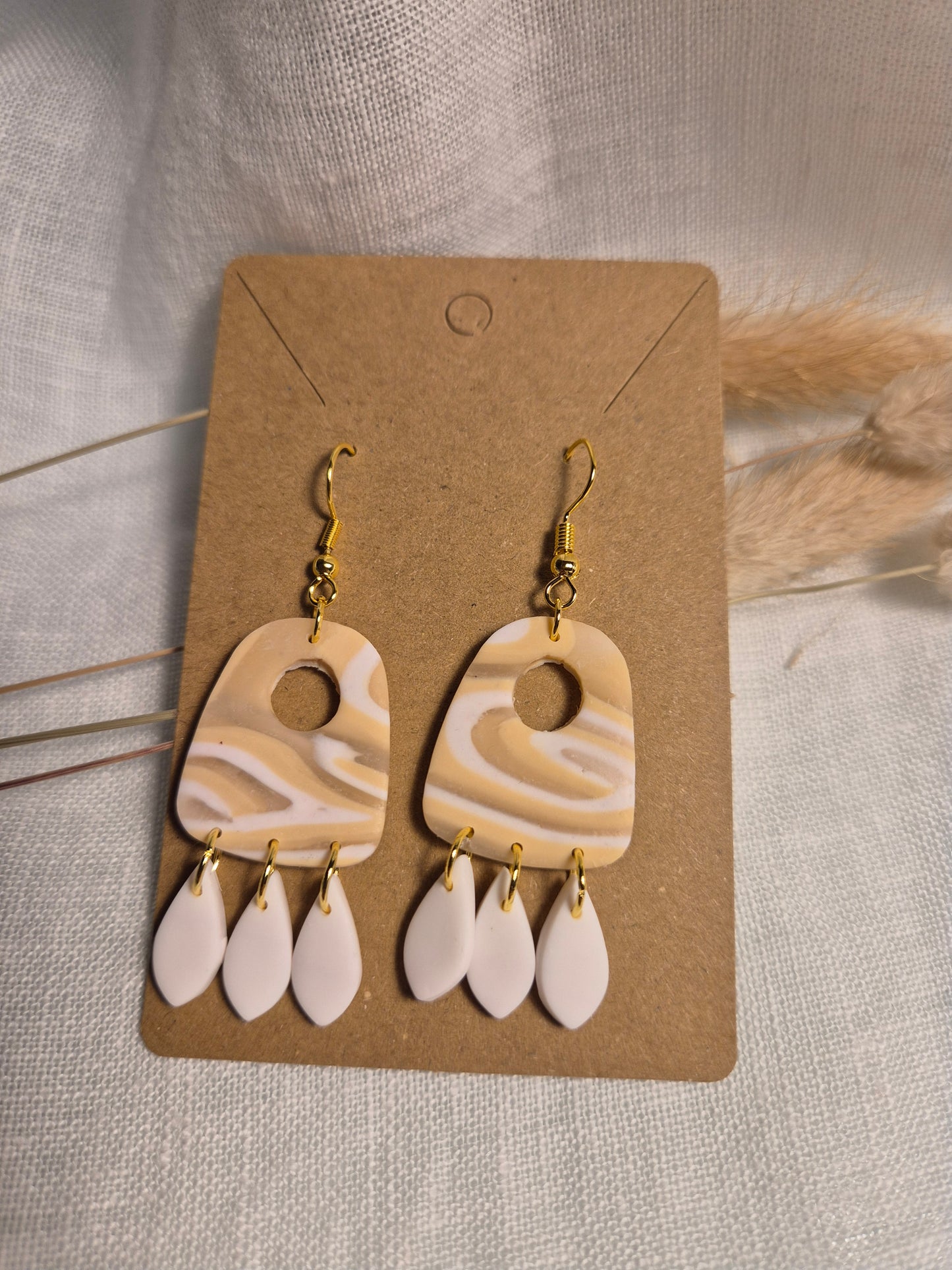 Boucle d'oreille 6cm