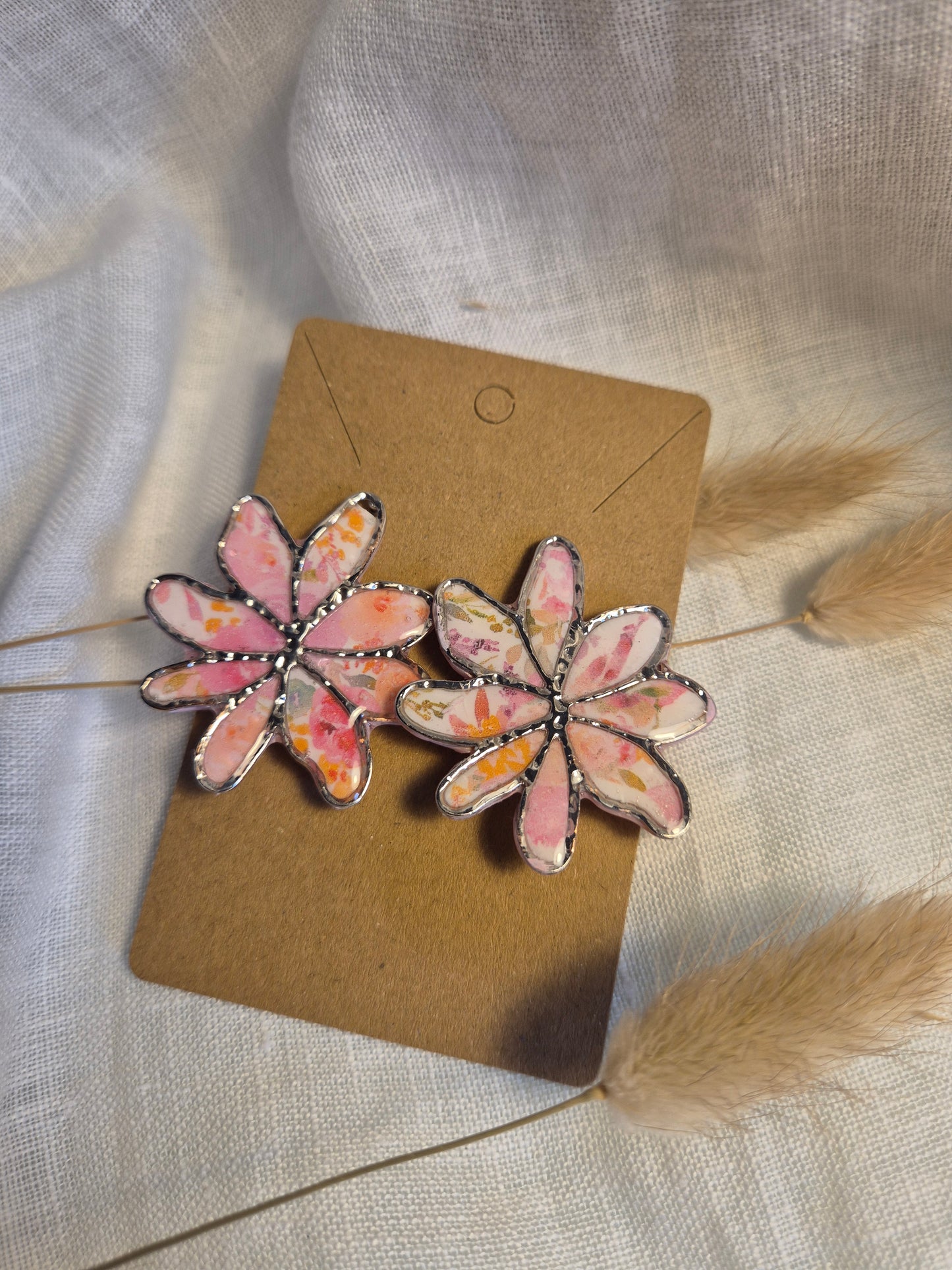 Boucle d'oreille 4,5cm