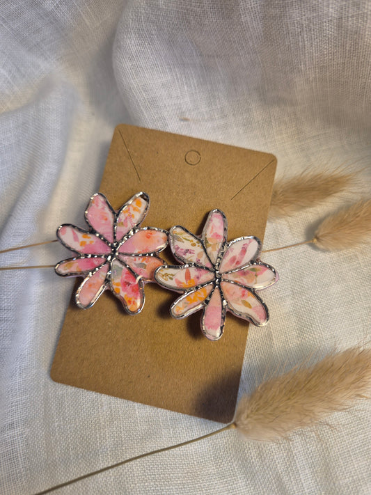 Boucle d'oreille 4,5cm